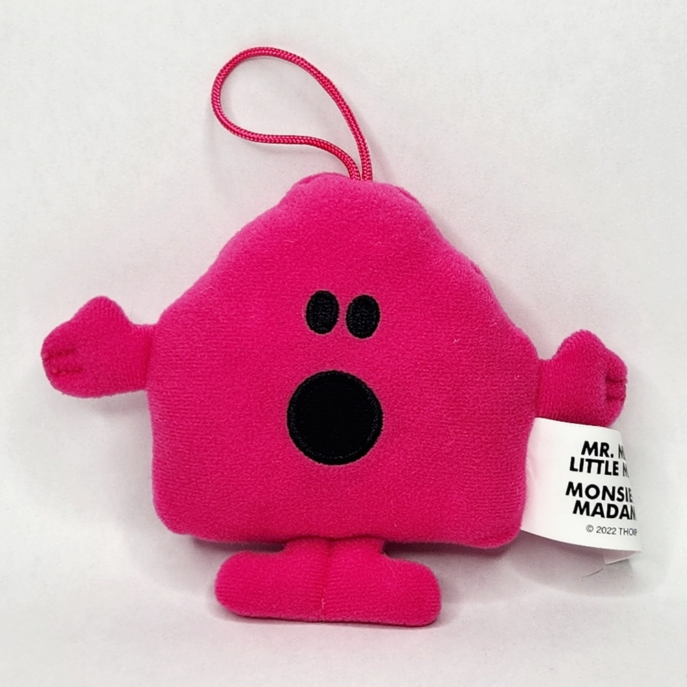 Mr. Nervous Mr. Men Little Miss Hanging Plush McDonald's Happy Meal Toy